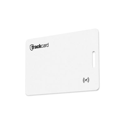 Trackcard® Tag Karte Weiß – Limited Edition