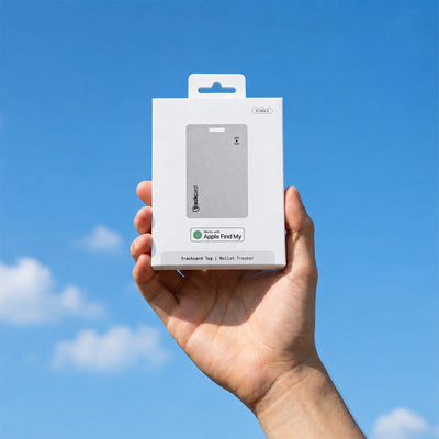 Trackcard® Tag Karte Weiß – Limited Edition